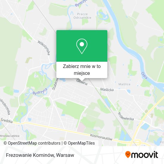 Mapa Frezowanie Kominów