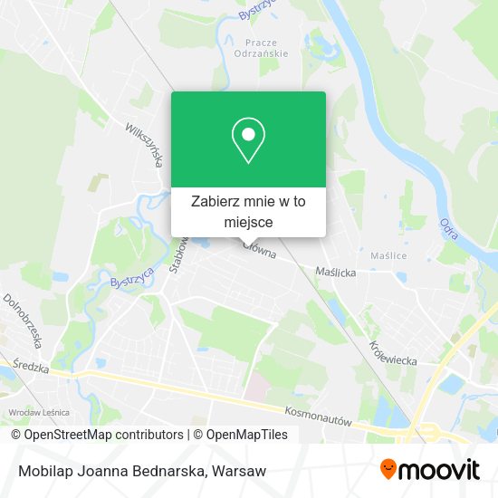 Mapa Mobilap Joanna Bednarska