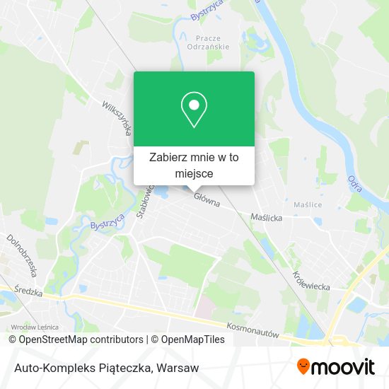 Mapa Auto-Kompleks Piąteczka