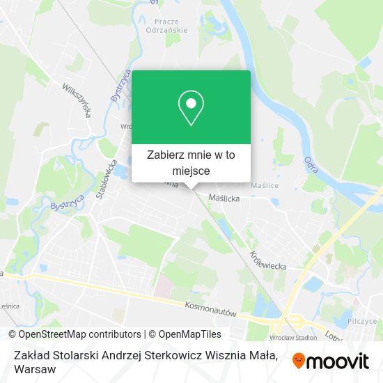 Mapa Zakład Stolarski Andrzej Sterkowicz Wisznia Mała