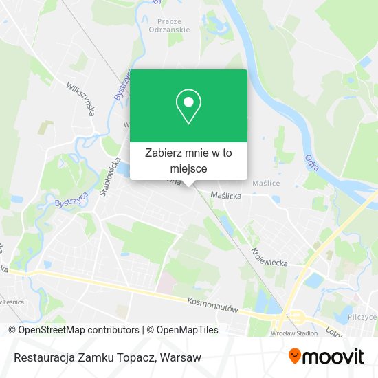 Mapa Restauracja Zamku Topacz