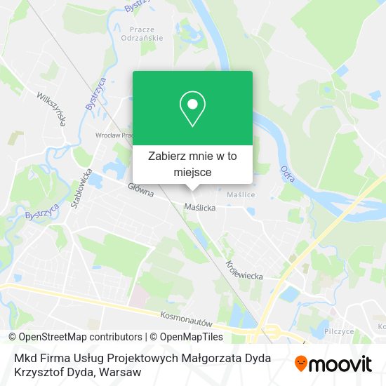 Mapa Mkd Firma Usług Projektowych Małgorzata Dyda Krzysztof Dyda