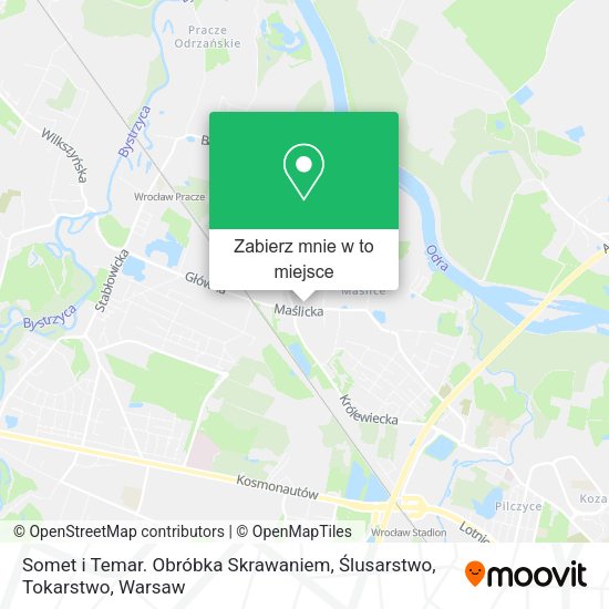 Mapa Somet i Temar. Obróbka Skrawaniem, Ślusarstwo, Tokarstwo