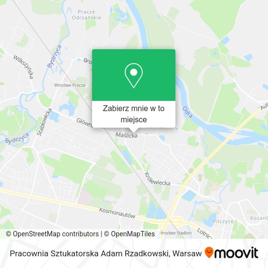 Mapa Pracownia Sztukatorska Adam Rzadkowski