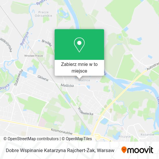 Mapa Dobre Wspinanie Katarzyna Rajchert-Żak