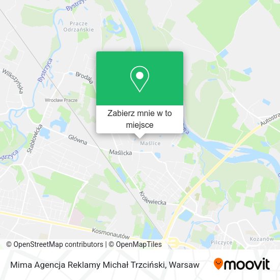 Mapa Mima Agencja Reklamy Michał Trzciński