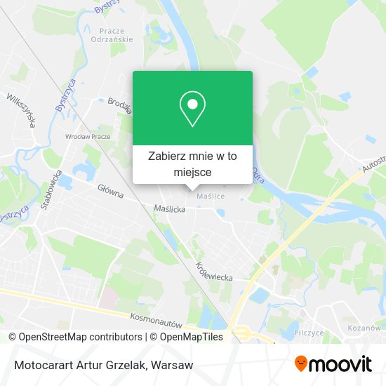 Mapa Motocarart Artur Grzelak