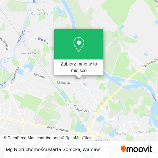 Mapa Mg Nieruchomości Marta Górecka