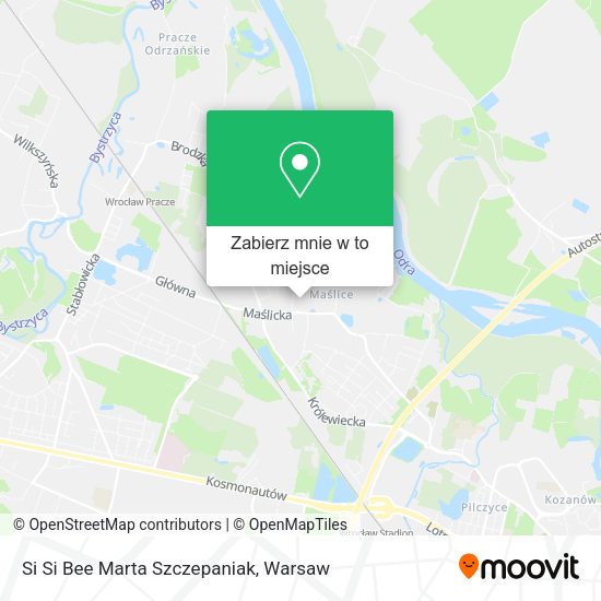 Mapa Si Si Bee Marta Szczepaniak