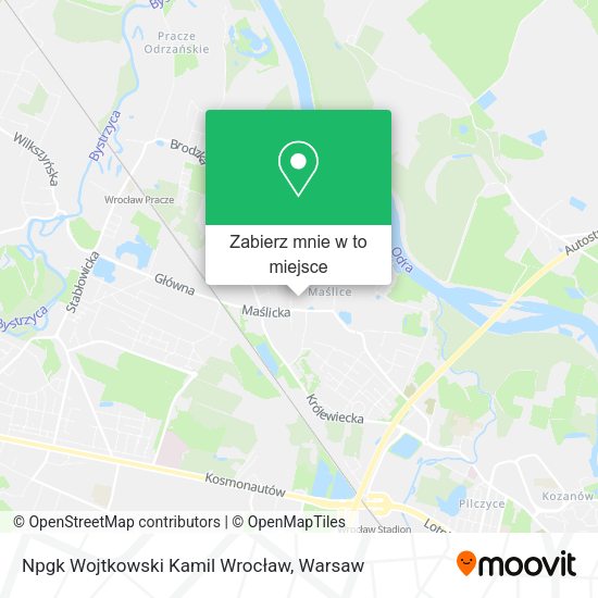 Mapa Npgk Wojtkowski Kamil Wrocław