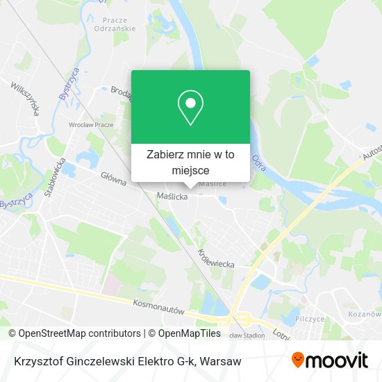 Mapa Krzysztof Ginczelewski Elektro G-k