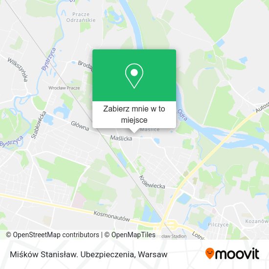 Mapa Miśków Stanisław. Ubezpieczenia