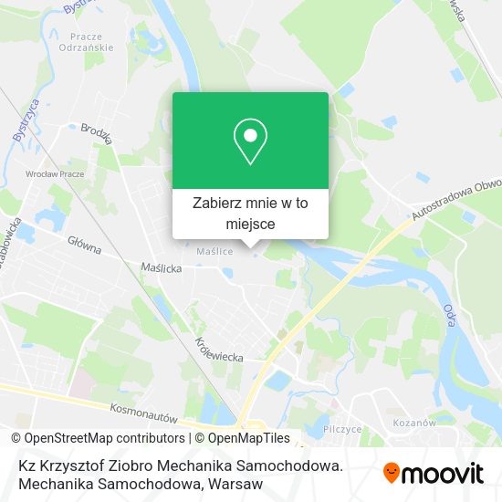 Mapa Kz Krzysztof Ziobro Mechanika Samochodowa. Mechanika Samochodowa