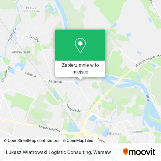 Mapa Łukasz Wiatrowski Logistic Consulting