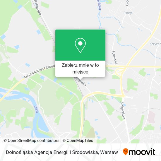 Mapa Dolnośląska Agencja Energii i Środowiska