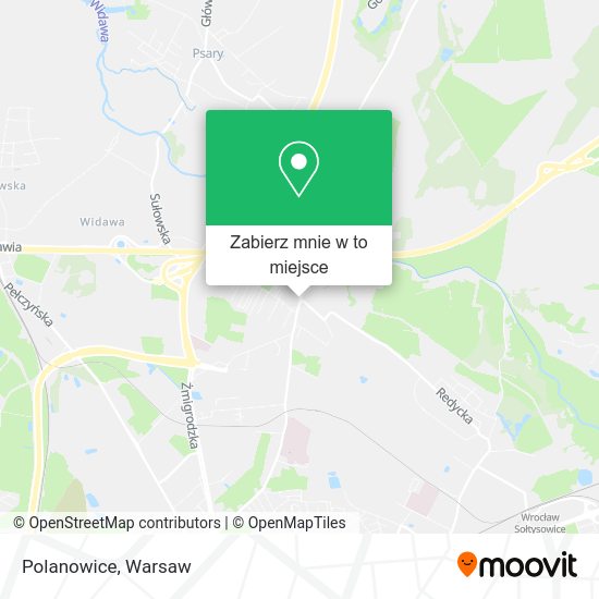 Mapa Polanowice