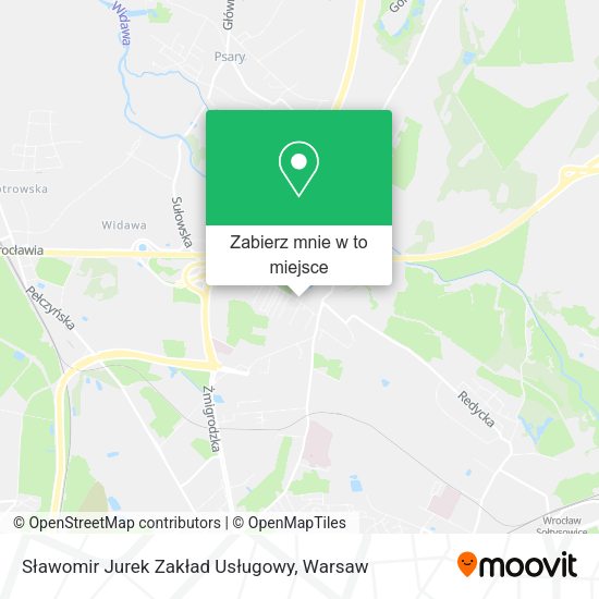 Mapa Sławomir Jurek Zakład Usługowy