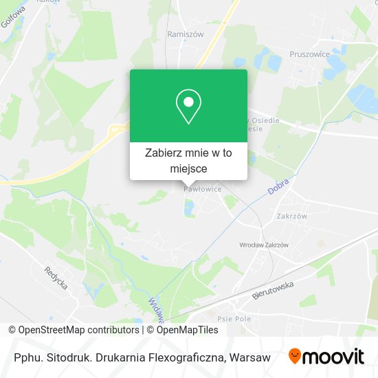 Mapa Pphu. Sitodruk. Drukarnia Flexograficzna