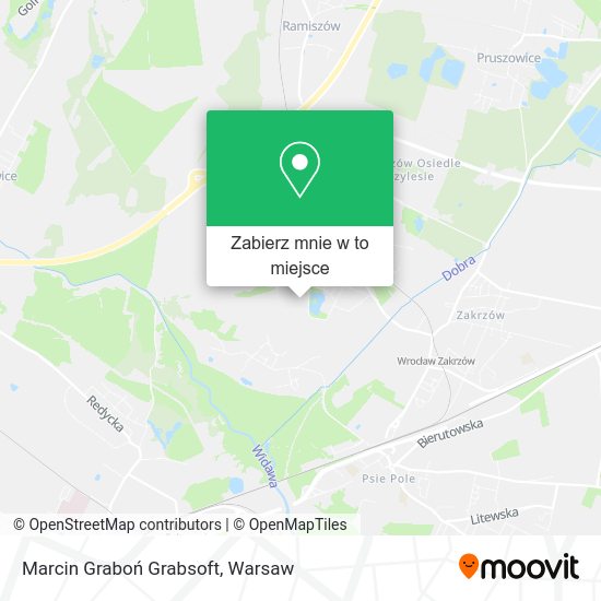 Mapa Marcin Graboń Grabsoft