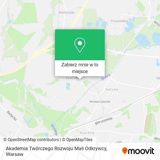 Mapa Akademia Twórczego Rozwoju Mali Odkrywcy