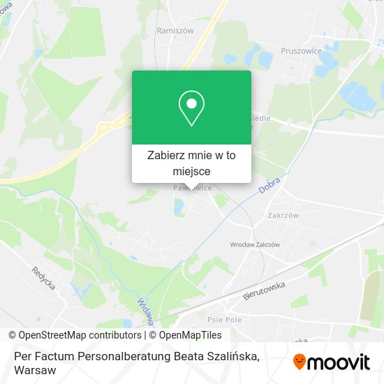 Mapa Per Factum Personalberatung Beata Szalińska