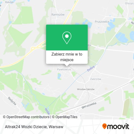 Mapa Altrak24 Wozki Dziecie