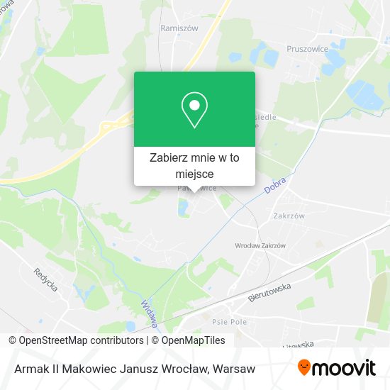 Mapa Armak II Makowiec Janusz Wrocław