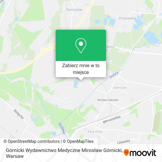 Mapa Górnicki Wydawnictwo Medyczne Mirosław Górnicki