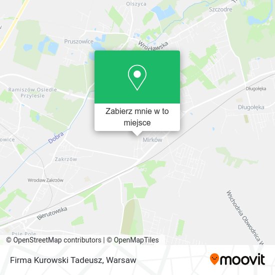 Mapa Firma Kurowski Tadeusz