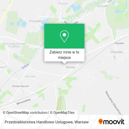 Mapa Przedsiebiorstwa Handlowo Uslugowe