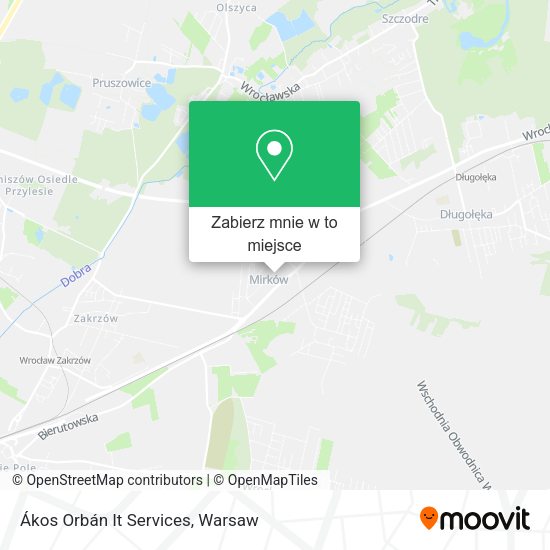 Mapa Ákos Orbán It Services