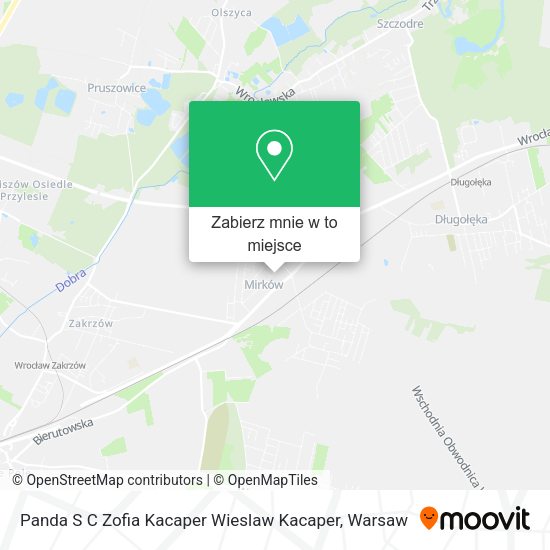 Mapa Panda S C Zofia Kacaper Wieslaw Kacaper