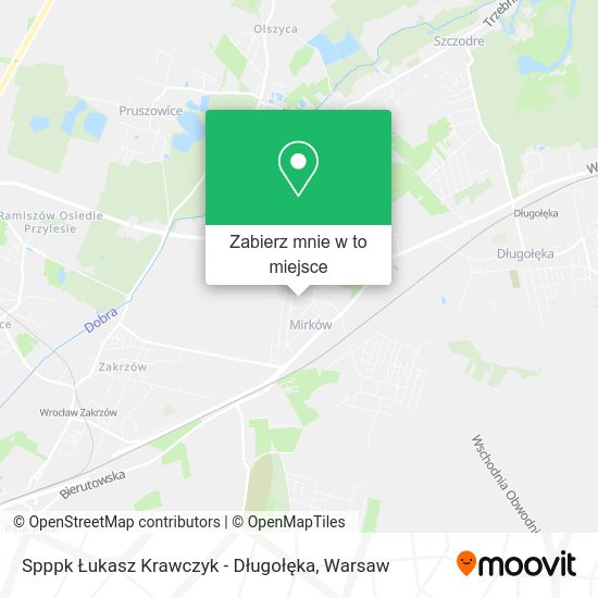 Mapa Spppk Łukasz Krawczyk - Długołęka