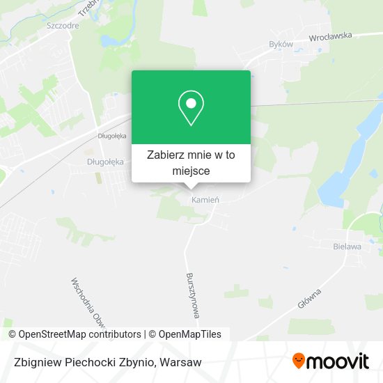 Mapa Zbigniew Piechocki Zbynio