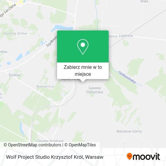 Mapa Wolf Project Studio Krzysztof Król