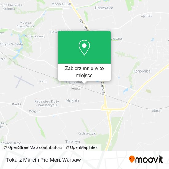 Mapa Tokarz Marcin Pro Men