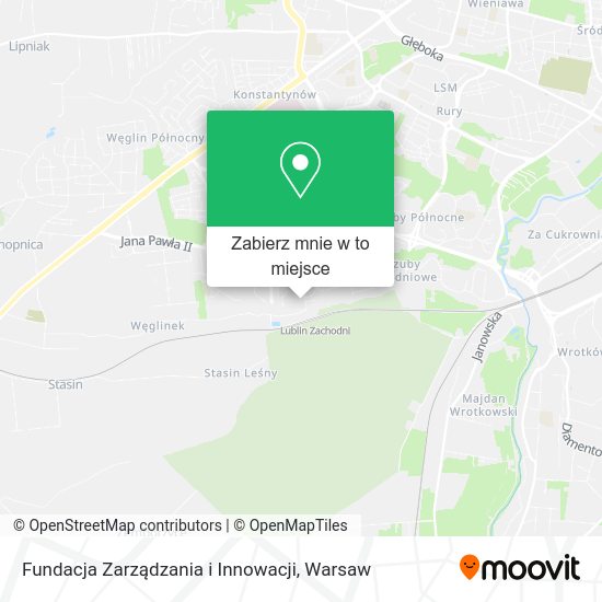 Mapa Fundacja Zarządzania i Innowacji