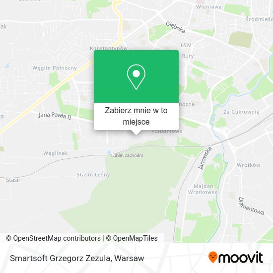 Mapa Smartsoft Grzegorz Zezula