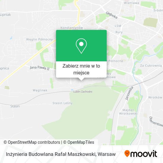 Mapa Inżynieria Budowlana Rafał Maszkowski