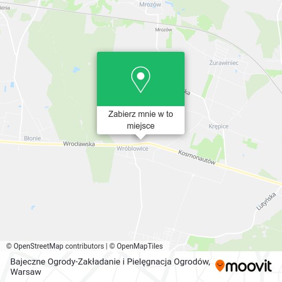 Mapa Bajeczne Ogrody-Zakładanie i Pielęgnacja Ogrodów