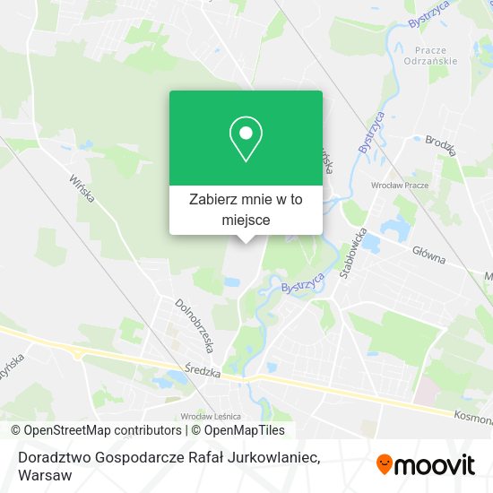 Mapa Doradztwo Gospodarcze Rafał Jurkowlaniec