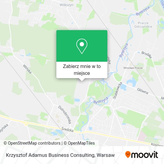 Mapa Krzysztof Adamus Business Consulting