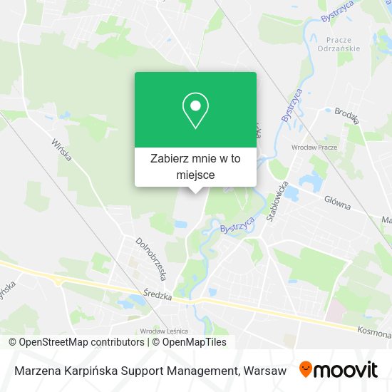 Mapa Marzena Karpińska Support Management