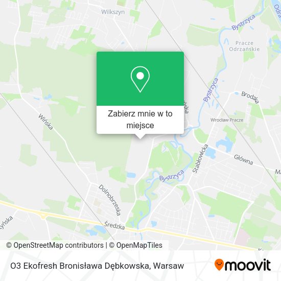 Mapa O3 Ekofresh Bronisława Dębkowska