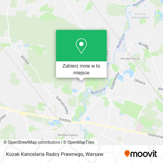 Mapa Kozak Kancelaria Radcy Prawnego