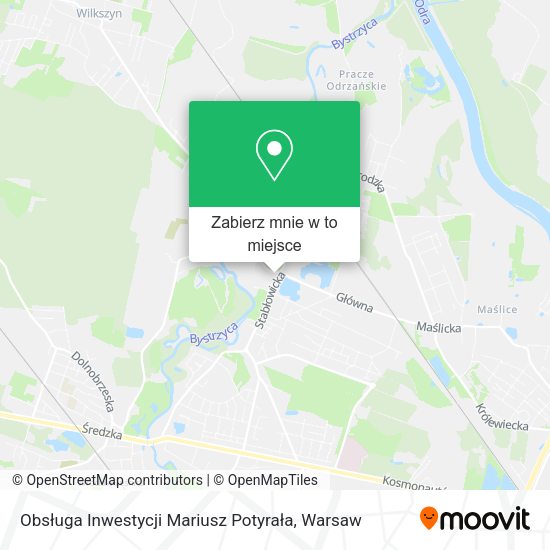 Mapa Obsługa Inwestycji Mariusz Potyrała