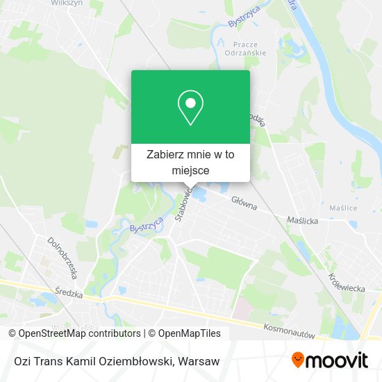 Mapa Ozi Trans Kamil Oziembłowski