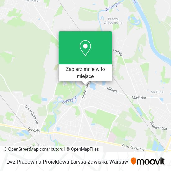 Mapa Lwz Pracownia Projektowa Larysa Zawiska