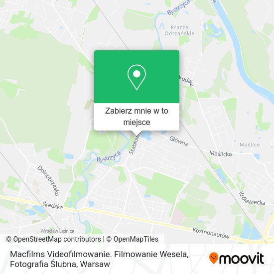 Mapa Macfilms Videofilmowanie. Filmowanie Wesela, Fotografia Ślubna