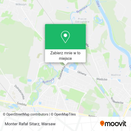 Mapa Monter Rafał Sitarz